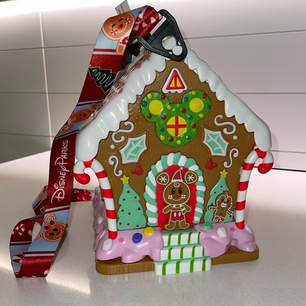 2024 Disney Mickey Gingerbread House Popcorn Bucket